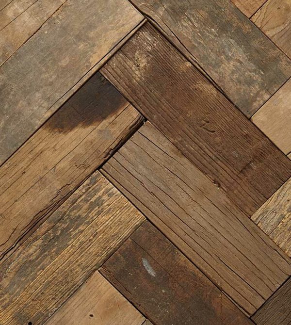 Wood Parquet Flooring - reclaimed ELM